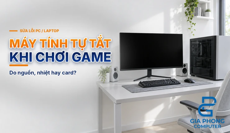 Máy Tính Tự Tắt Khi Chơi Game: Do Nguồn, Nhiệt Hay Card? Cách Kiểm Tra