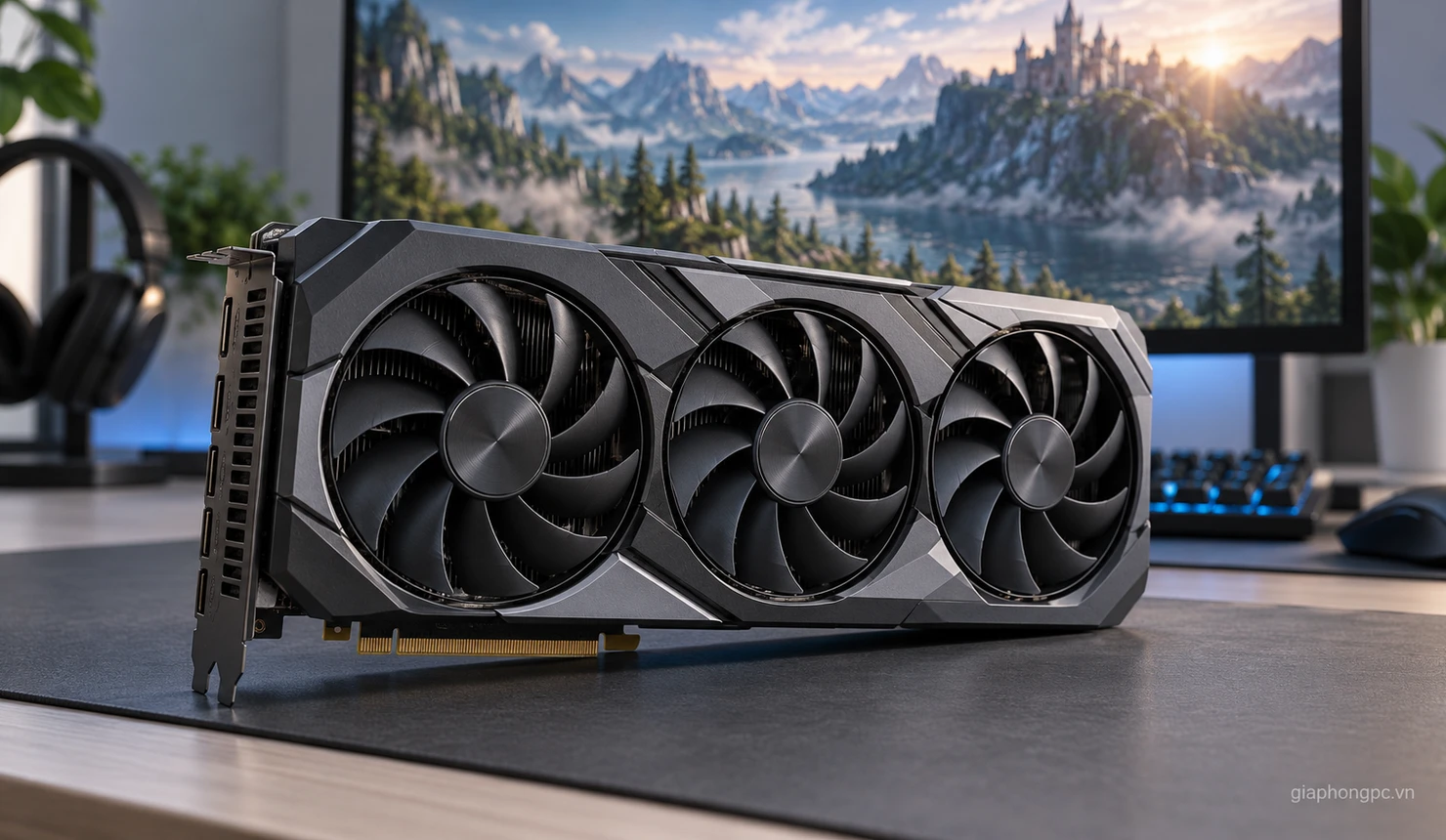 Card đồ họa RTX 50 Series cho PC gaming 2026