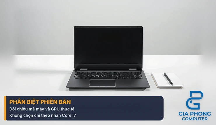 MSI GF63 cũ – phân biệt phiên bản