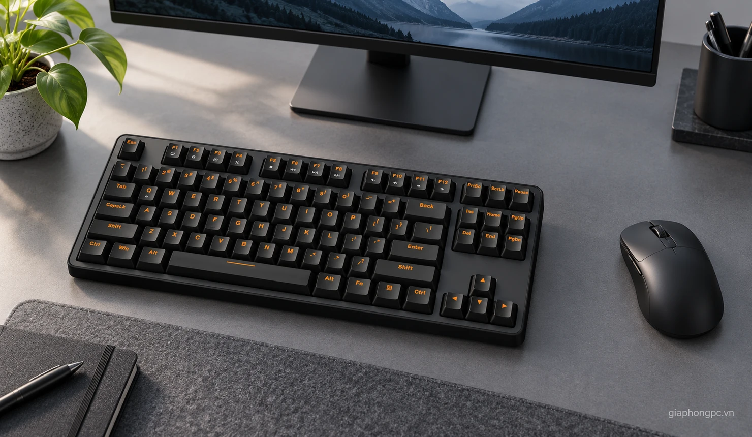 Bố cục TKL của bàn phím DareU EK807G