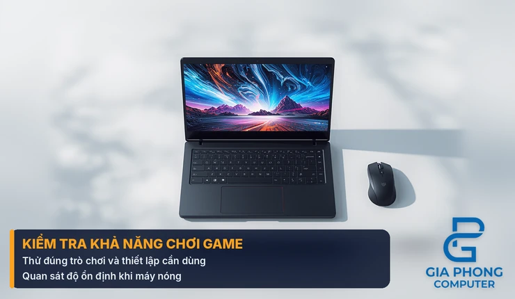 MSI GF63 cũ – kiểm tra khả năng chơi game