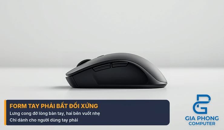 Form tay phải của chuột Superlight 2 DEX