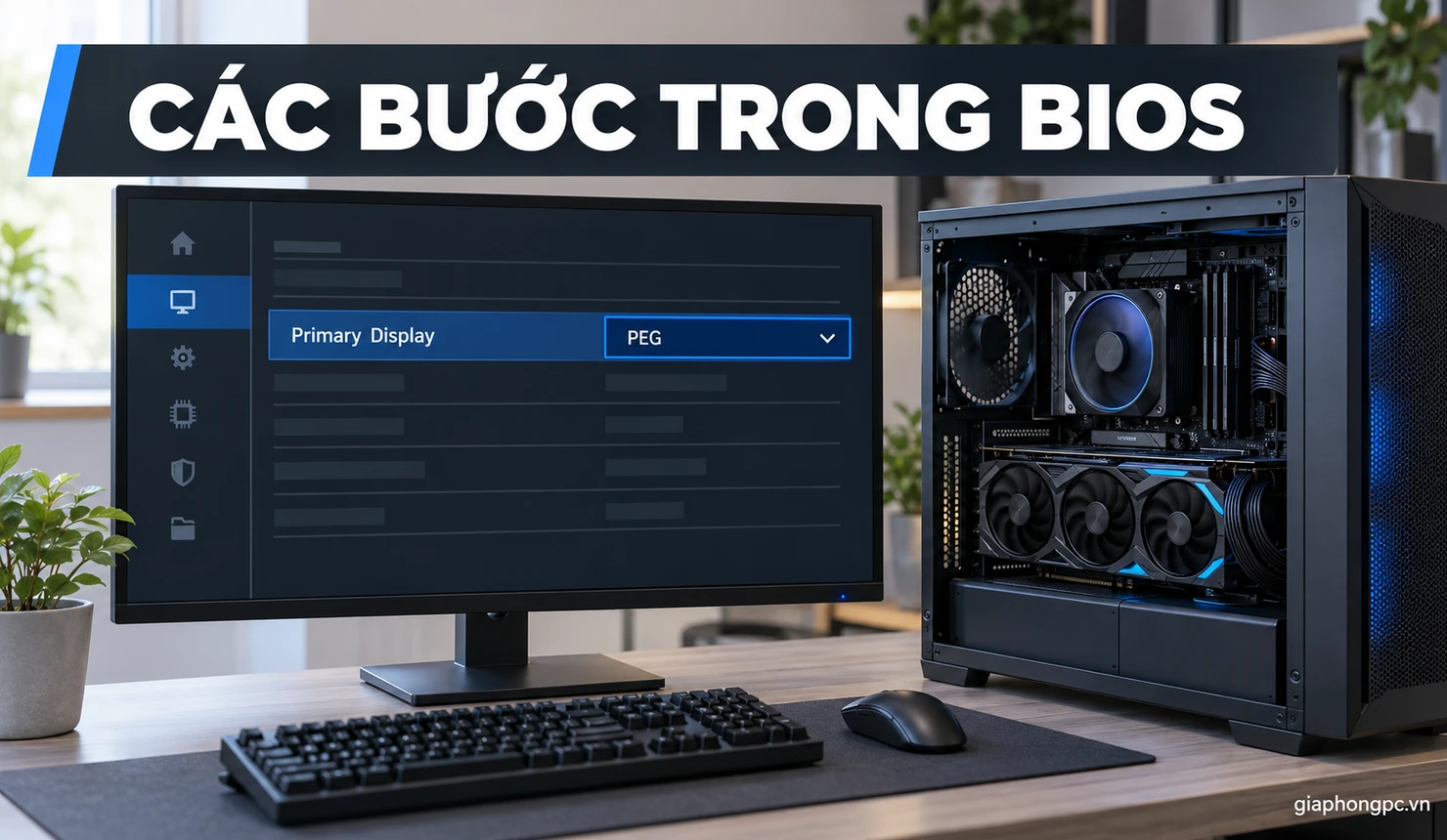 Các bước tắt card onboard trong BIOS trên PC