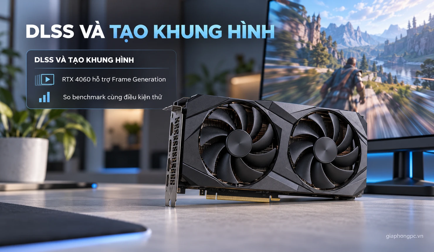 RTX 4060 hỗ trợ Frame Generation trong game tương thích