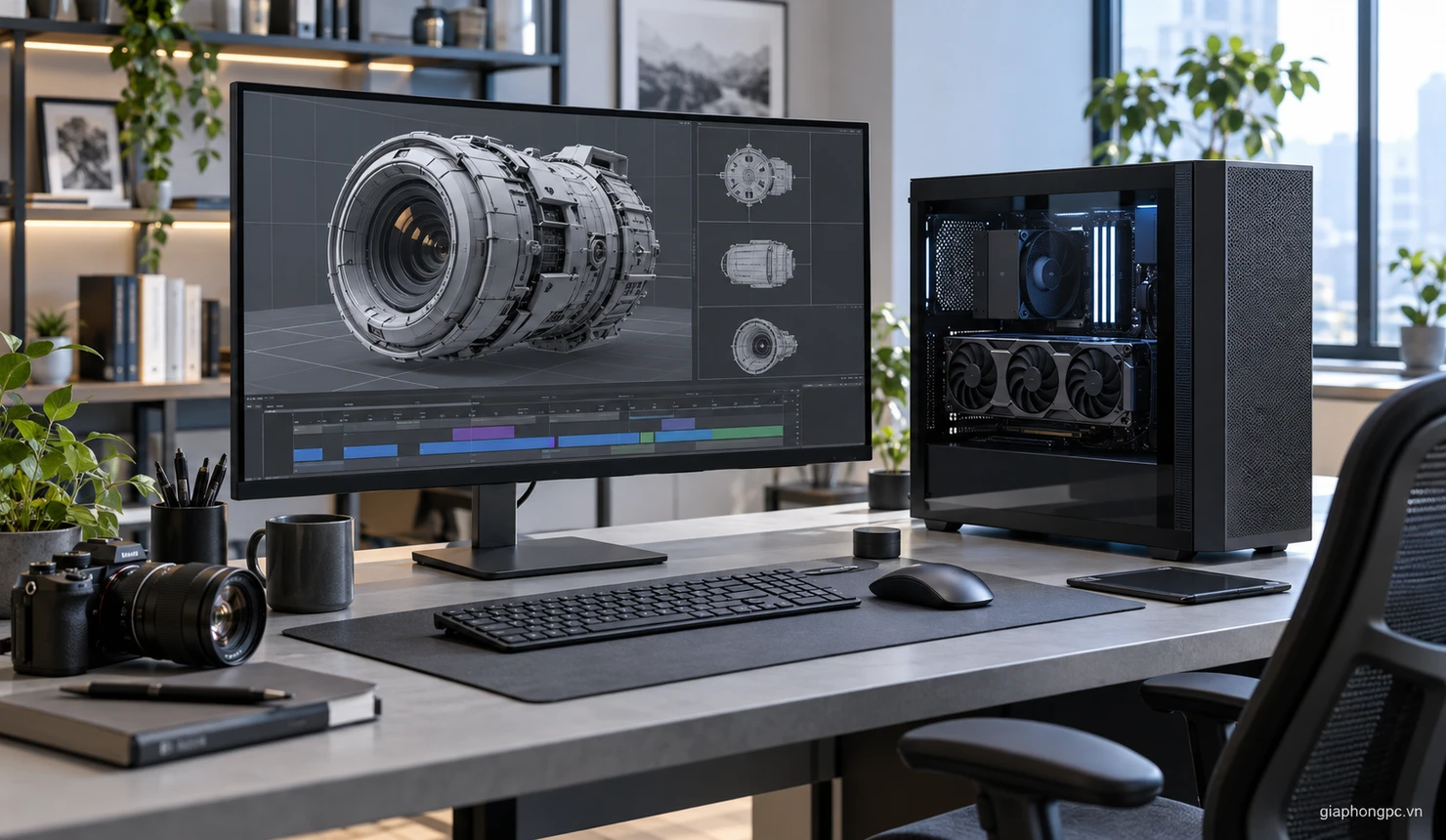 Chọn GPU cho công việc đồ họa dựng video và AI