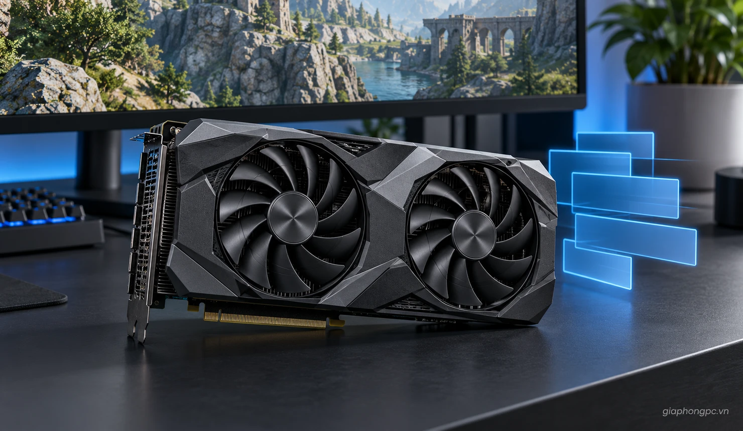 VRAM của card màn hình khi chơi game độ phân giải QHD