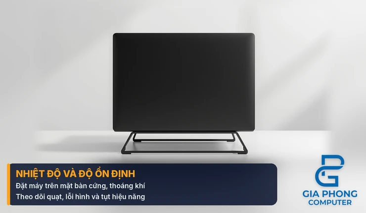 MSI GF63 cũ – nhiệt độ và độ ổn định