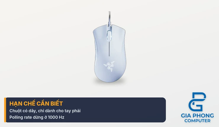 Hạn chế của chuột Razer DeathAdder Essential trước khi mua
