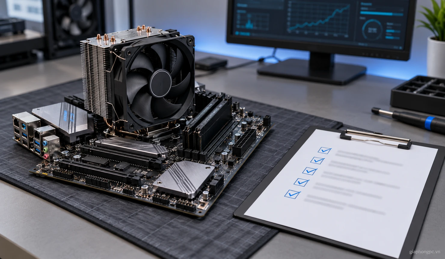 Kiểm tra combo main và i5 10600kf cũ trước khi mua