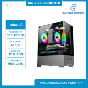 Case CoolerPlus CPC X32B M-ATX