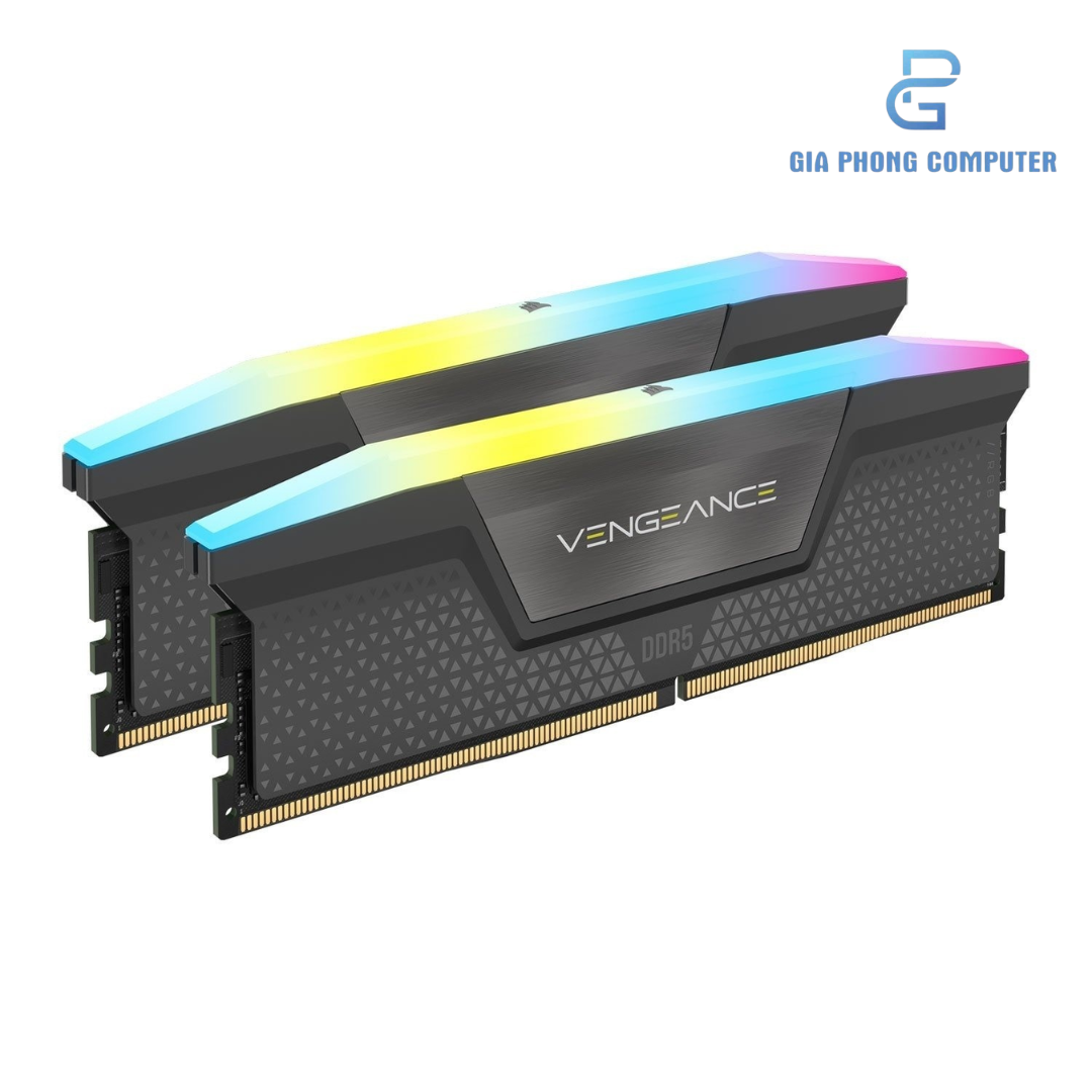 RAM DDR5 16GB Bus 6000 Corsair Vengeance RGB Grey
