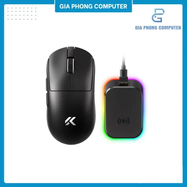 Chuột Gaming MCHOSE A7 V2 Ultra Plus Wireless - Black