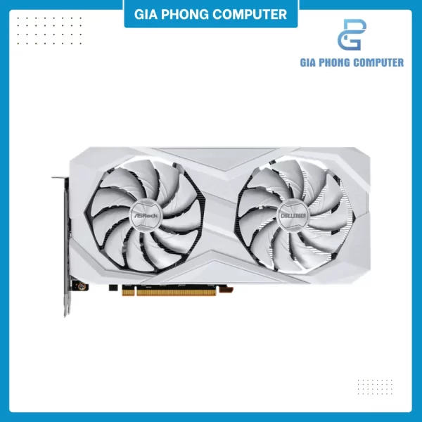 Card màn hình ASROCK Radeon RX6600 8GB CHALLENGER WHITE