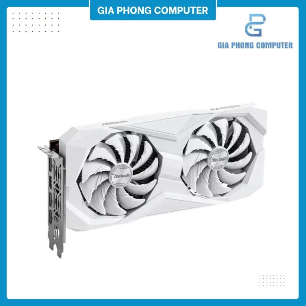 Card màn hình ASROCK Radeon RX6600 8GB CHALLENGER WHITE