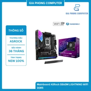 ASRock B860M LIGHTNING WIFI DDR5