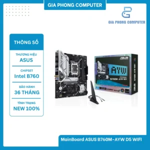 Mainboard ASUS B760M-AYW D5 WIFI