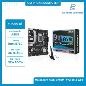 Mainboard ASUS B760M-AYW D4 WIFI