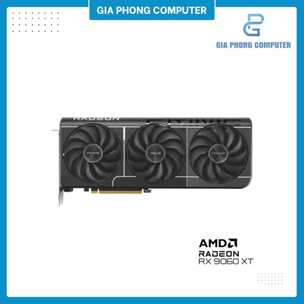 Card màn hình ASUS Prime Radeon™ RX 9060 XT OC Edition