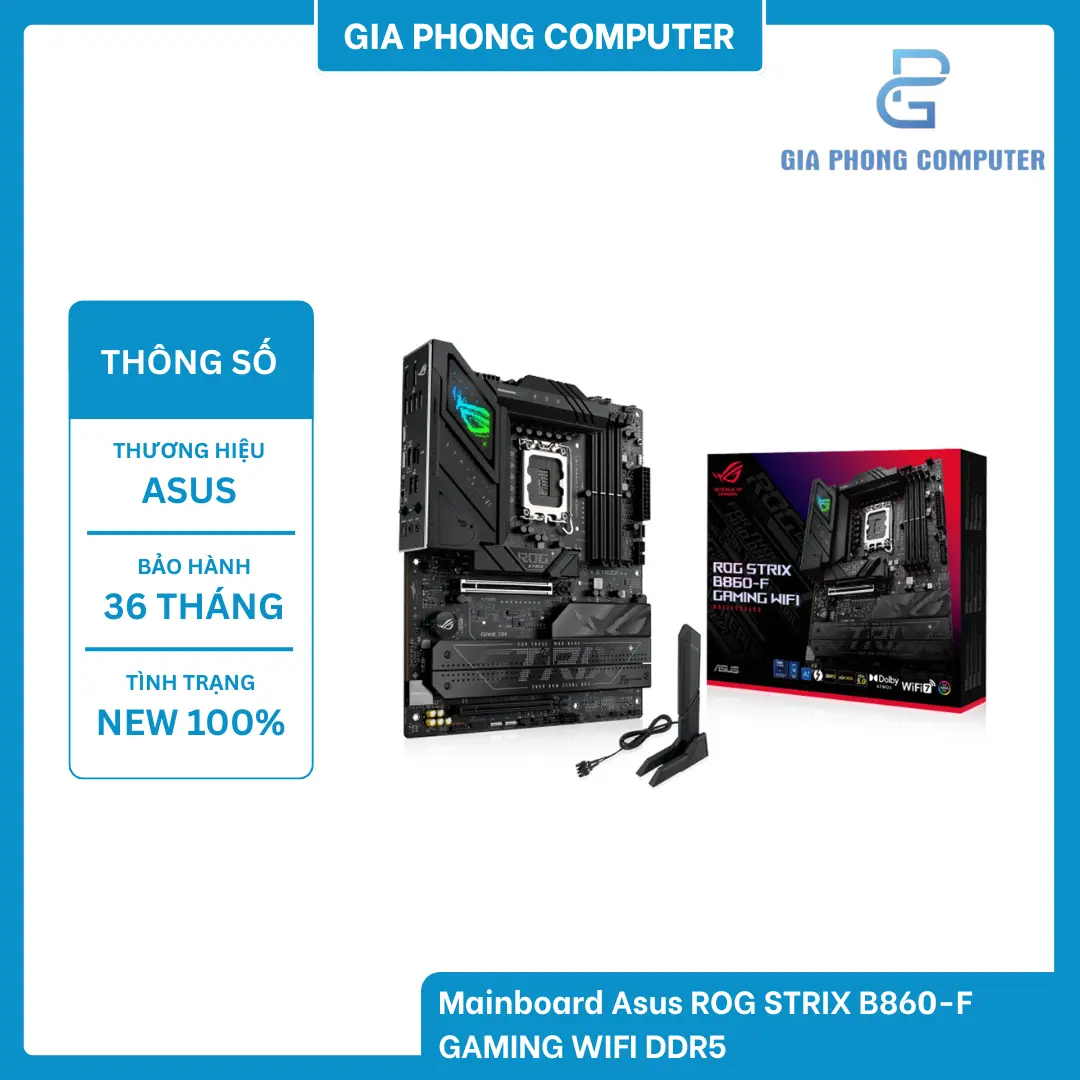 Asus ROG STRIX B860-F GAMING WIFI DDR5
