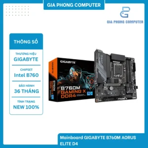 Mainboard GIGABYTE B760M AORUS ELITE D4