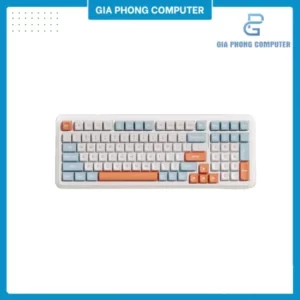Bàn phím cơ MCHOSE K99 V3 Wireless Horizon Orange – Dual 8000Hz, Pin 10.000mAh, Tri-mode tại GiaPhong Computer