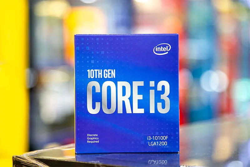 CPU Intel Core i3-10100F Tray