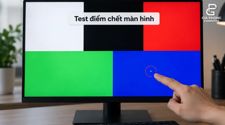 Cách Test Điểm Chết Màn Hình: Kiểm Tra Dead Pixel & Hở Sáng Trước Khi Mua