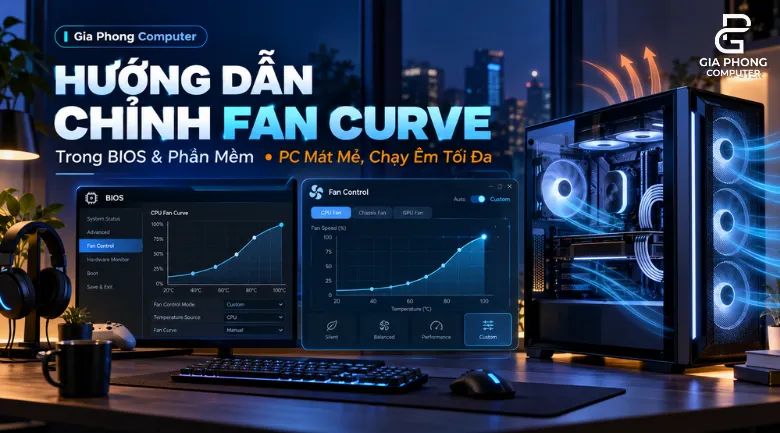 Chỉnh Fan Curve Cách Giúp PC Bớt Rú Quạt, Mát Và Êm Hơn