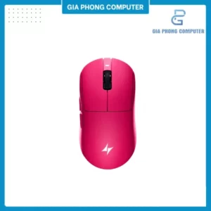 Chuột Gaming MCHOSE K7 Ultra Wireless Rose Red – PAW 3950, 8KHz Wired & Wireless, Tri-mode tại GiaPhong Computer