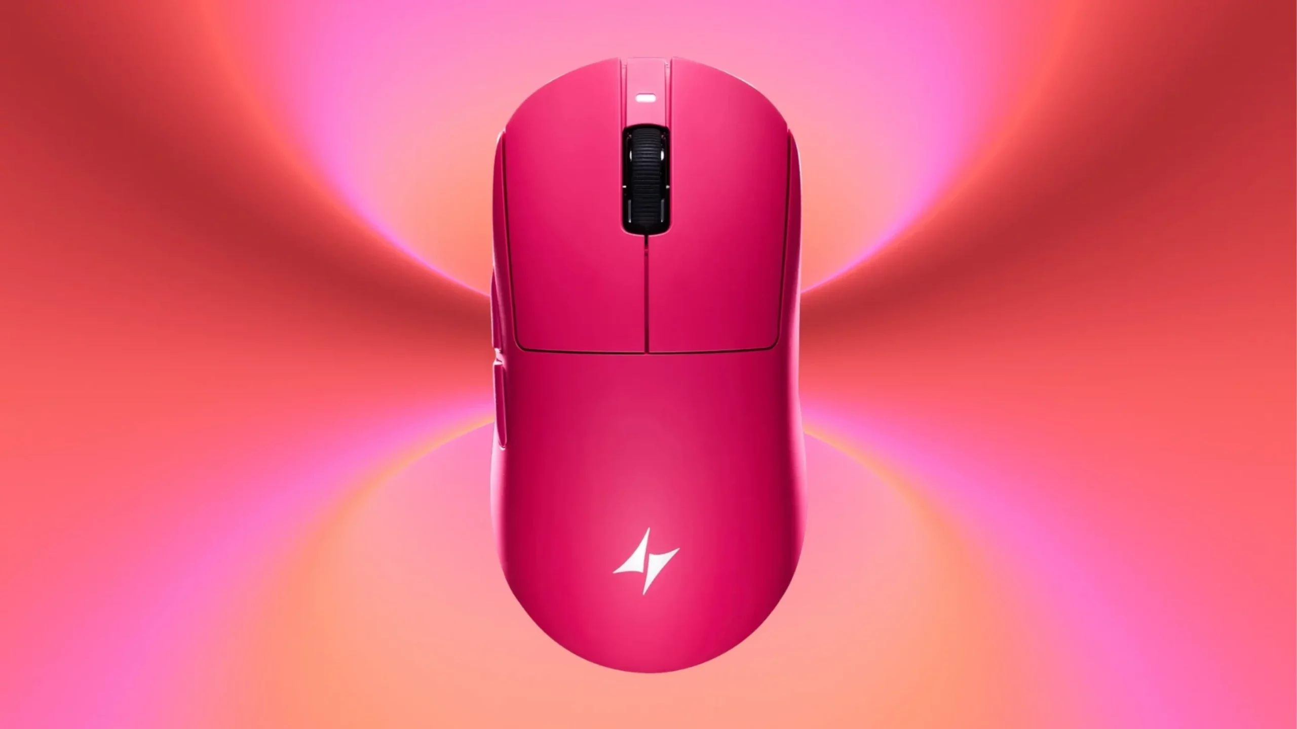 Chuột Gaming MCHOSE K7 Ultra Wireless Rose Red – PAW 3950, 8KHz Wired & Wireless, Tri-mode tại GiaPhong Computer