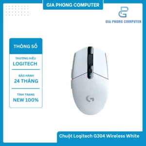 Chuột Logitech G304 Wireless White