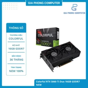 Colorful RTX 5060 Ti Duo 16GB GDDR7 NEW