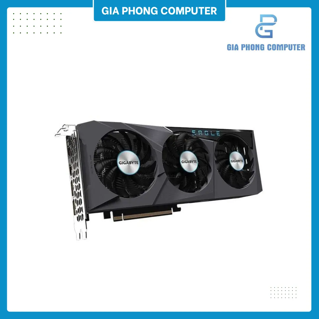 Card màn hình GIGABYTE Radeon RX6600 8G EAGLE 3 Fan NEW