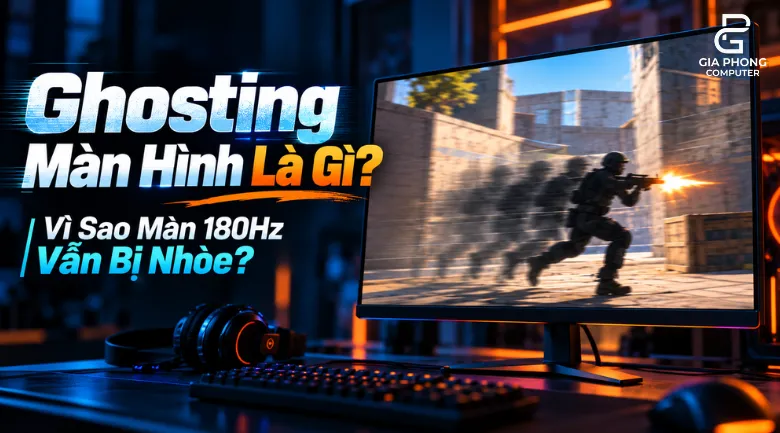 Ghosting Màn Hình Là Gì Vì Sao Màn 180Hz Vẫn Bị Nhòe