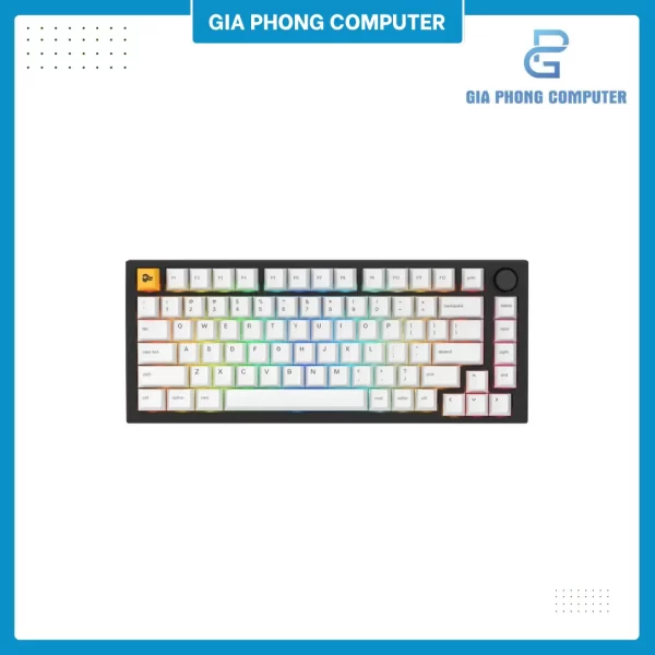 Bàn phím cơ Glorious GMMK PRO Black Slate 75% Pre-Built Glorious Fox Switch