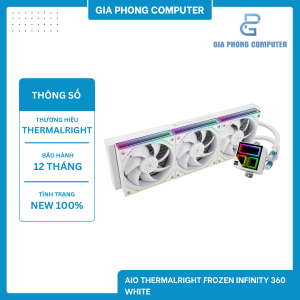 Tản nhiệt AIO THERMALRIGHT FROZEN INFINITY 360 WHITE