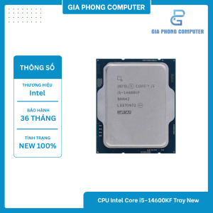 CPU Intel Core i5-14600KF Tray New