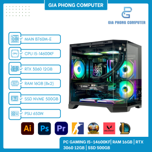 PC Gaming I5-14600KF / RTX 3060 12GB