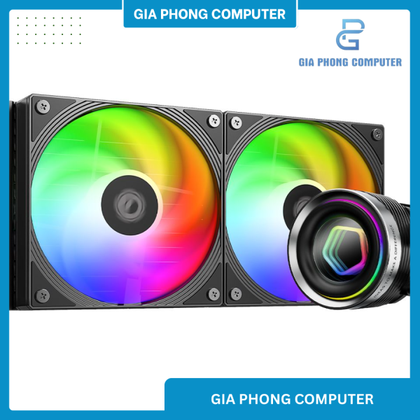 Tản nhiệt AIO ID-COOLING FX240 INF ARGB BLACK
