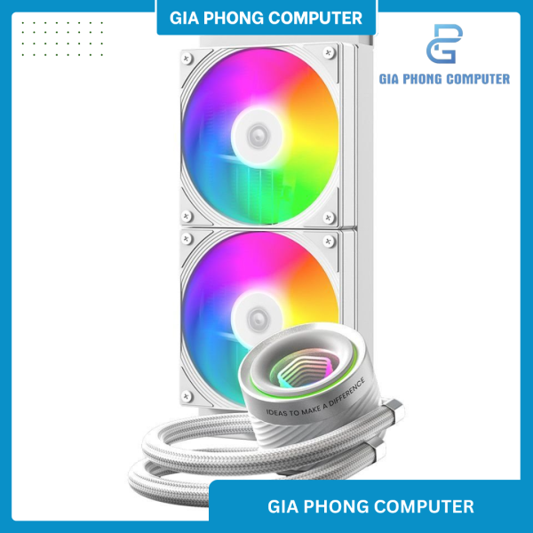 Tản nhiệt ID-COOLING FX240 INF ARGB WHITE