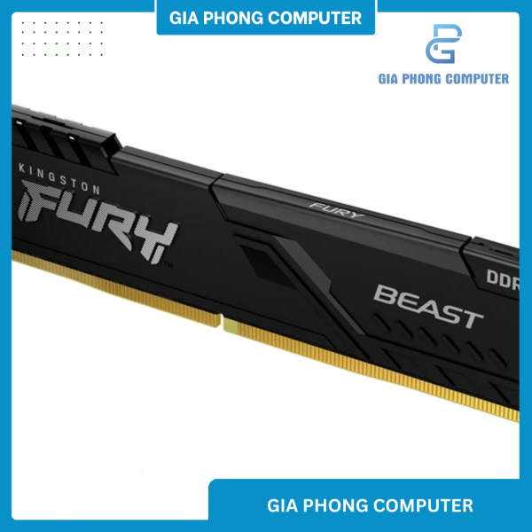 RAM DR4 16GB BUSS 3200 KINGSTON FURY BEAST BLACK TẢN NHIỆT