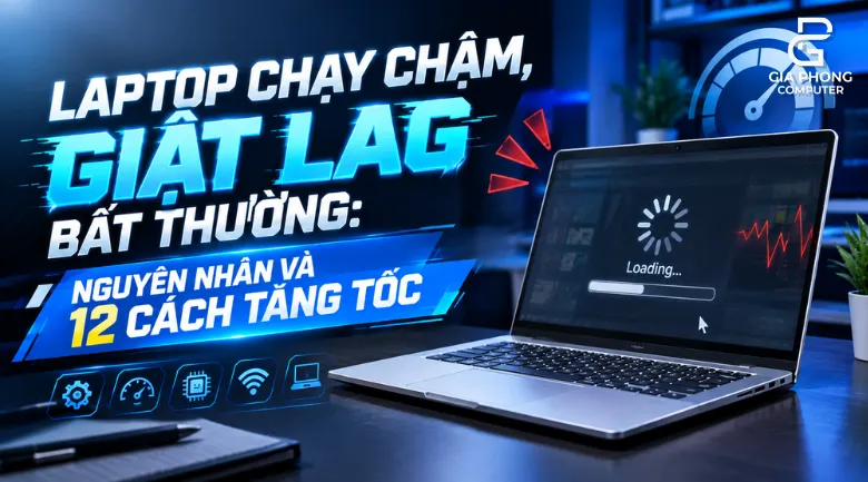 Laptop Chạy Chậm, Giật Lag Bất Thường Nguyên Nhân Và 12 Cách Tăng Tốc