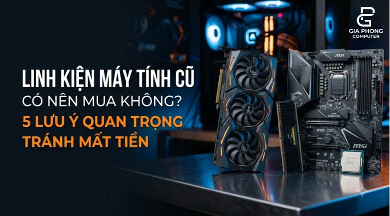 Linh Kiện Máy Tính Cũ Có Nên Mua Không 5 Lưu Ý Quan Trọng Tránh Mất Tiền