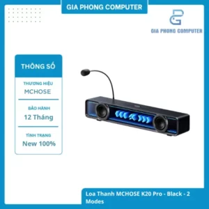 Loa Thanh MCHOSE K20 Pro - Black - 2 Modes