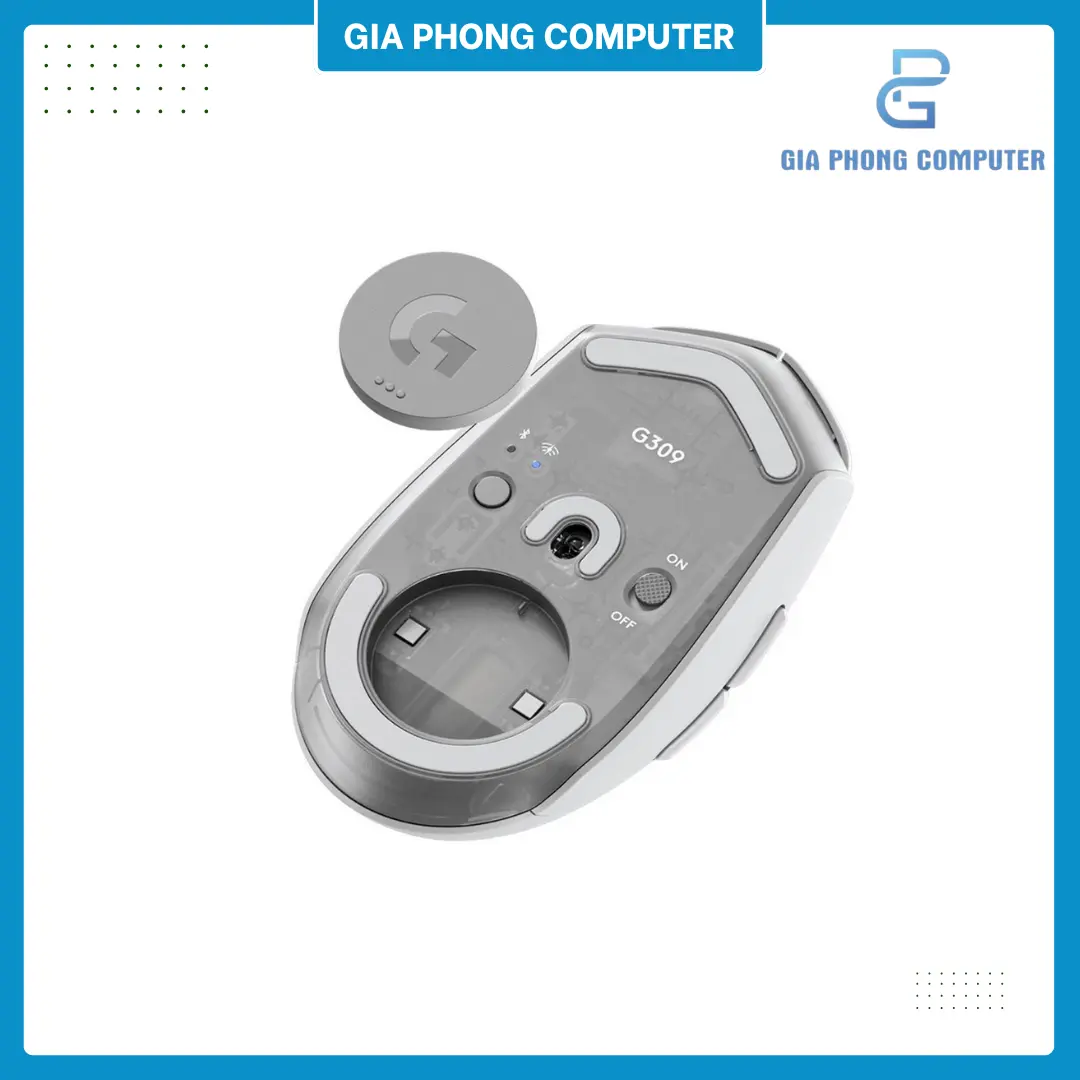 Chuột Logitech G309 Lightspeed Wireless Bluetooth Trắng