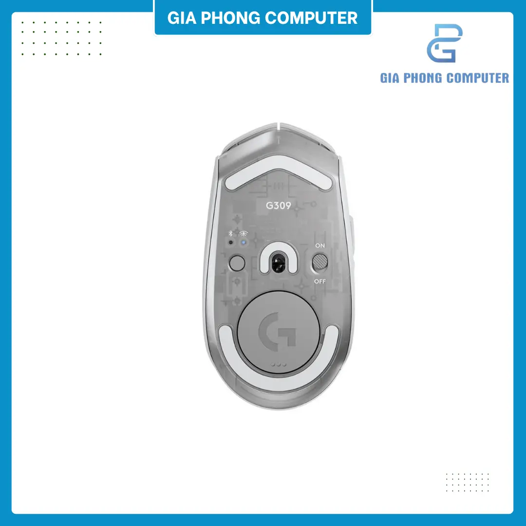Chuột Logitech G309 Lightspeed Wireless Bluetooth Trắng