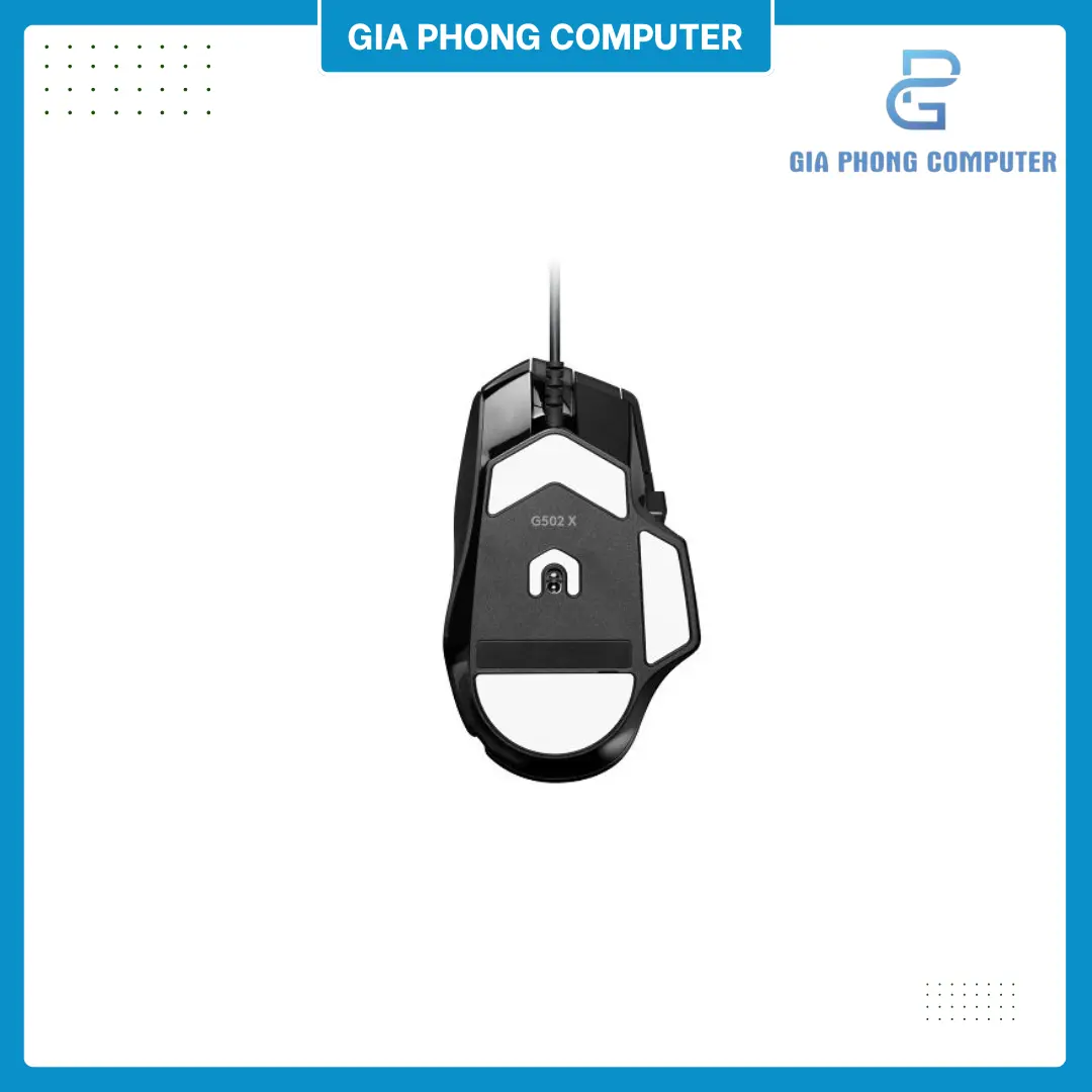 Chuột có dây Logitech G502 X Corded Đen/Black