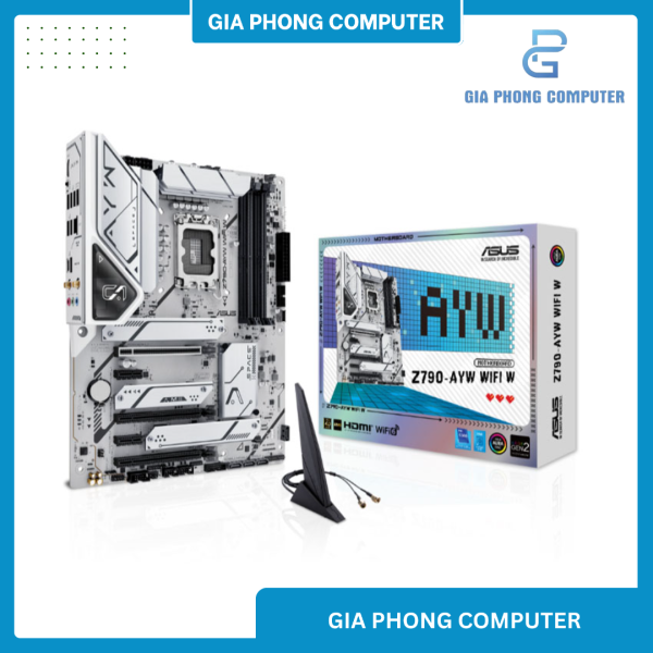 Mainboard ASUS Z790 AYW WIFI DDR5 TRẮNG