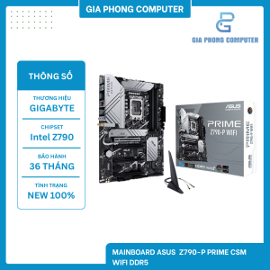 Mainboard ASUS Z790-P PRIME CSM WIFI DDR5
