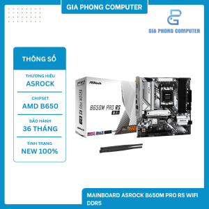 Mainboard ASROCK B650M PRO RS WIFI DDR5